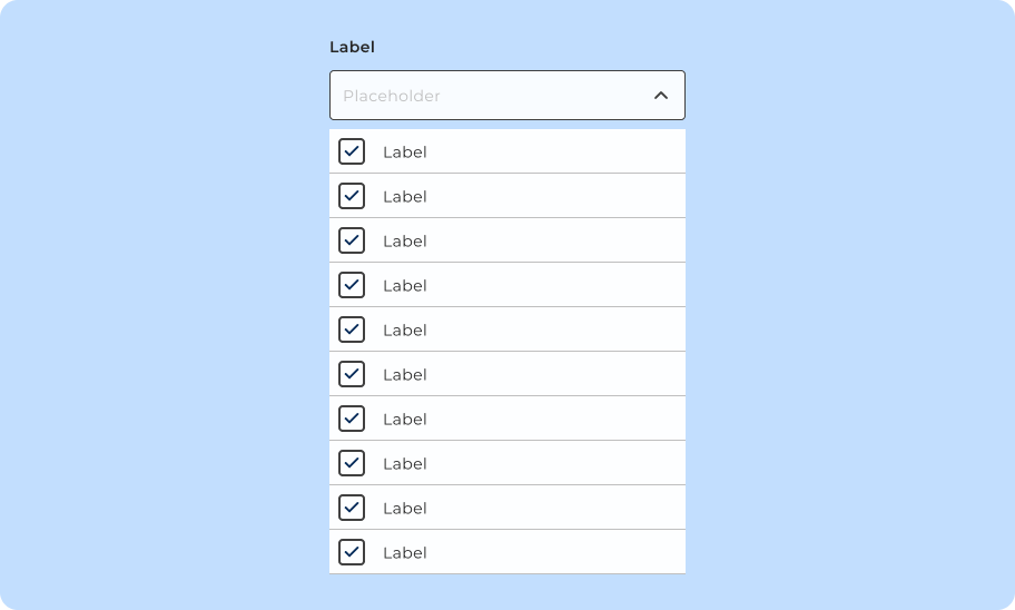 Componente Select Multiple